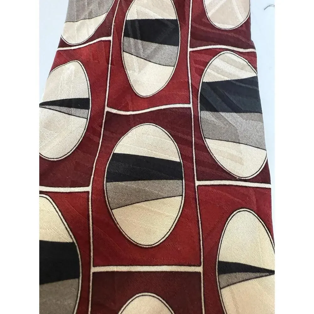 Screenplay‎ By Martin Wong Mens 100% Silk Necktie Abstract Tie